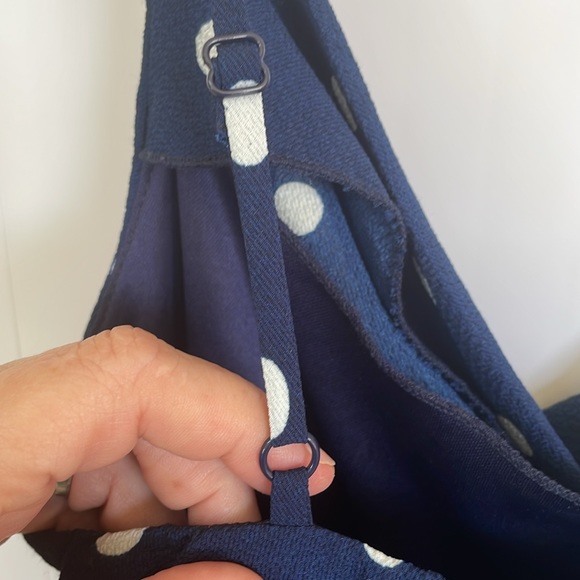 Blue and White Polka Dot Flair Mini - Picture 6 of 8